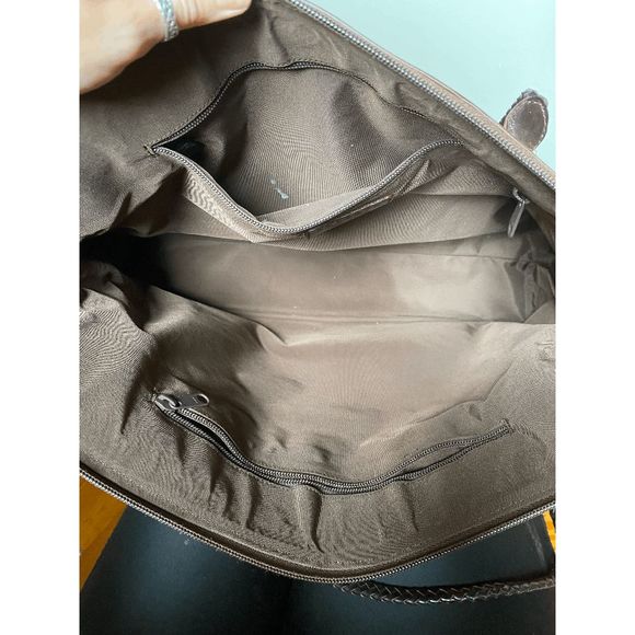 Brighton Pheasant Tapestry and Leather Weekender Tote - RARE Collectors Purse - Picture 5 of 13